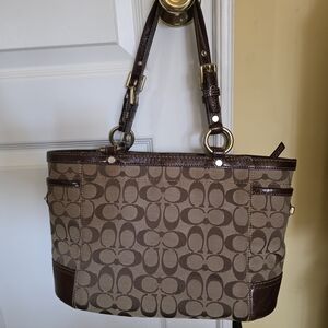 Brown Designer Tote Bag